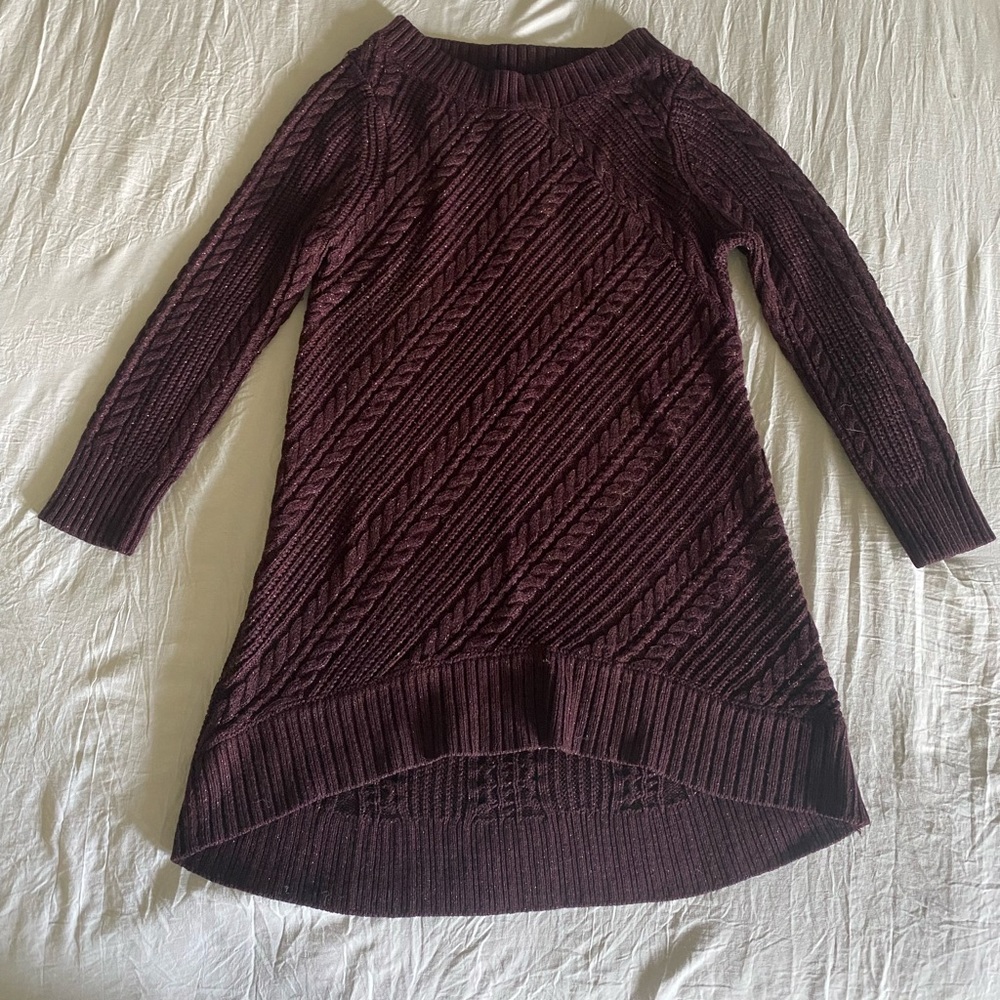 Burgundy sweater